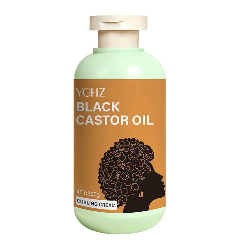 Curl Defining Cream with Moroccan Argan Oil, Long-Lasting Frizz Control, Elastic and Fluffy, Moisturizing and Styling.