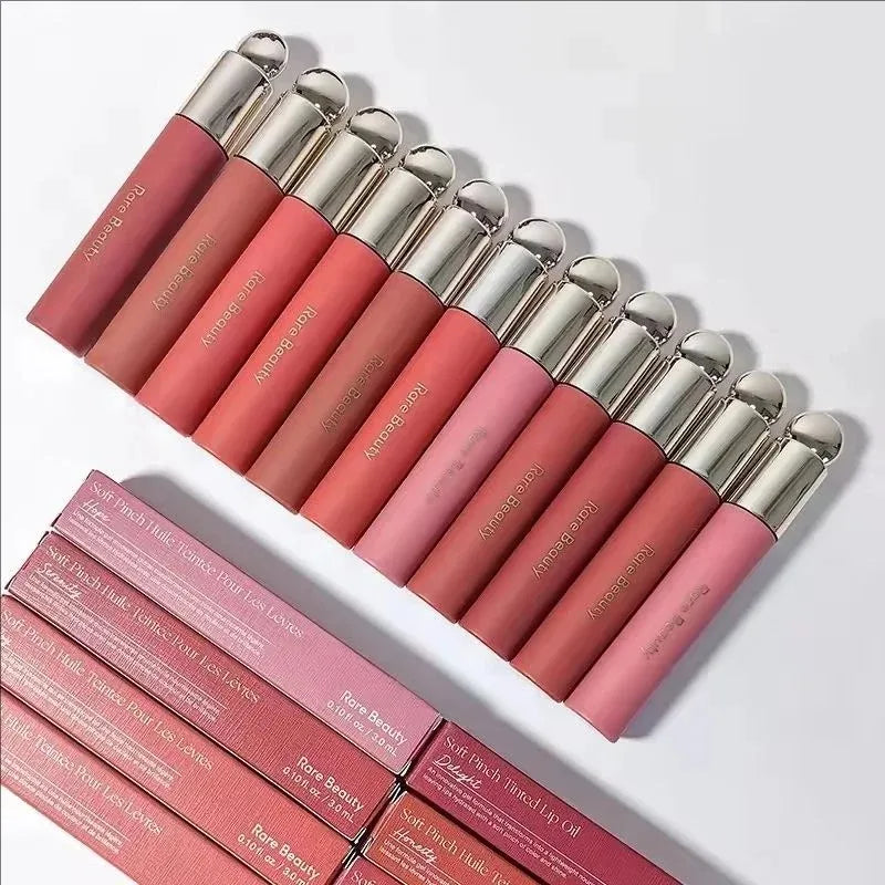 Rare Beauty Facial Liquid Contour Bronze Powder Smooth Natural Moisturizing Long-Lasting Easy to Apply Lip Gloss Makeup With Box