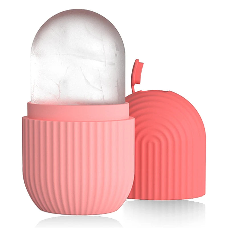 Silicone Ice Cube Trays Facial Eye Roller Ice Ball Beauty Face Lifting Massager