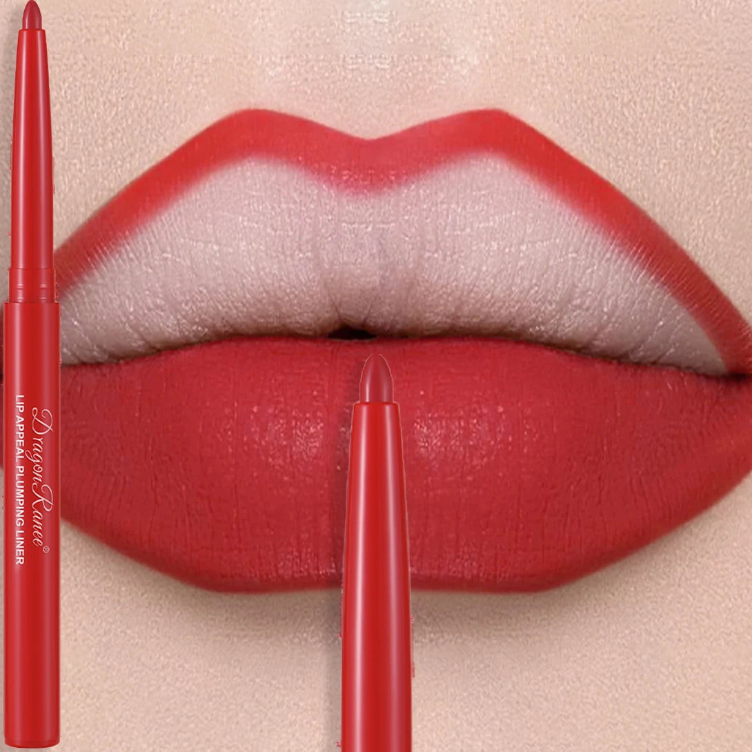 Multi Color Matte Lip Liner Crayon, Velvet Waterproof Lip Pencil