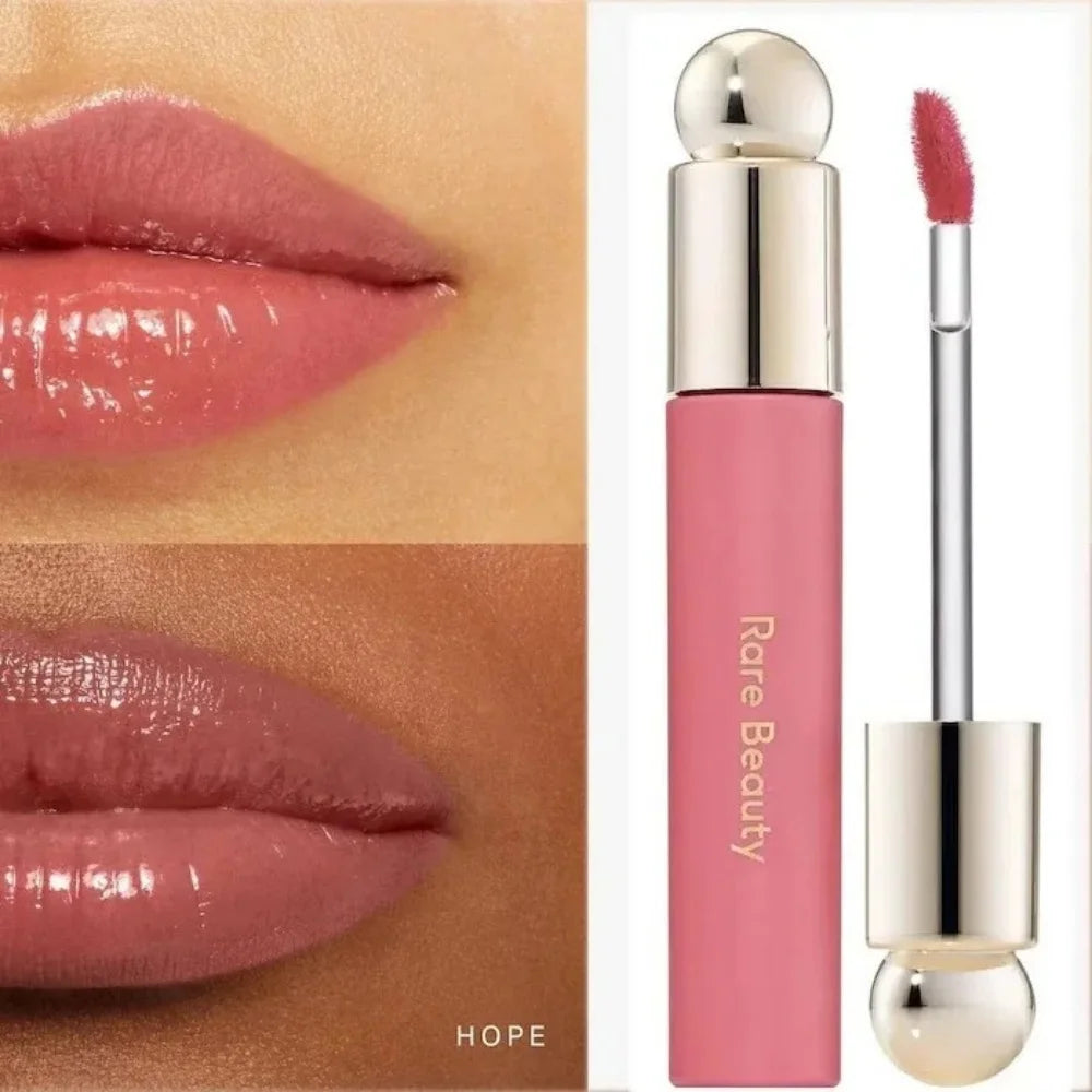 Rare Beauty Facial Liquid Contour Bronze Powder Smooth Natural Moisturizing Long-Lasting Easy to Apply Lip Gloss Makeup With Box