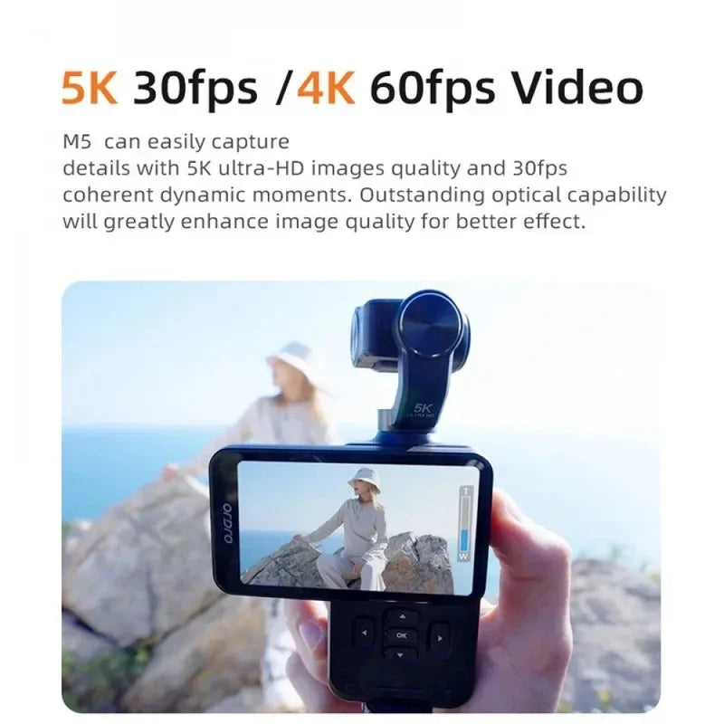 Compact Pocket‑Sized 4K UHD Action Camera,