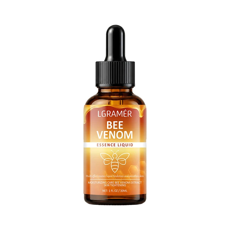 Bee Venom Serum with Hyaluronic Acid, Powerful Moisturizing Tighten Skin,