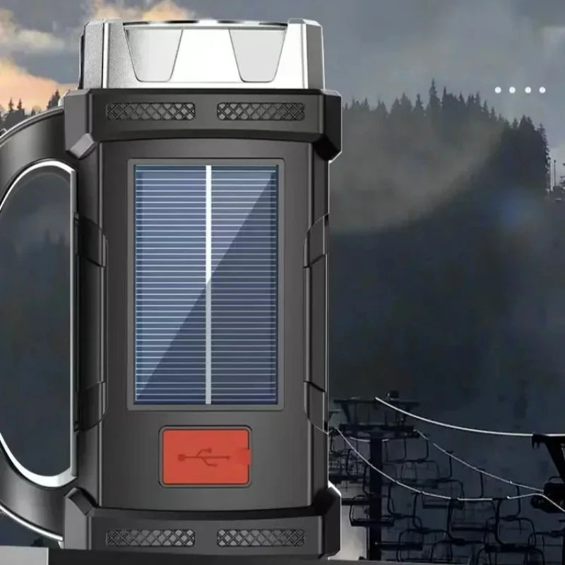 New Upgrade Rechargeable High Power Solar LED COB