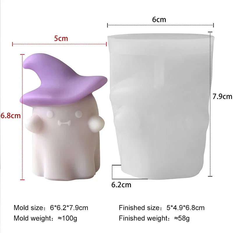 Halloween Animal Spook Aroma Candle Silicone