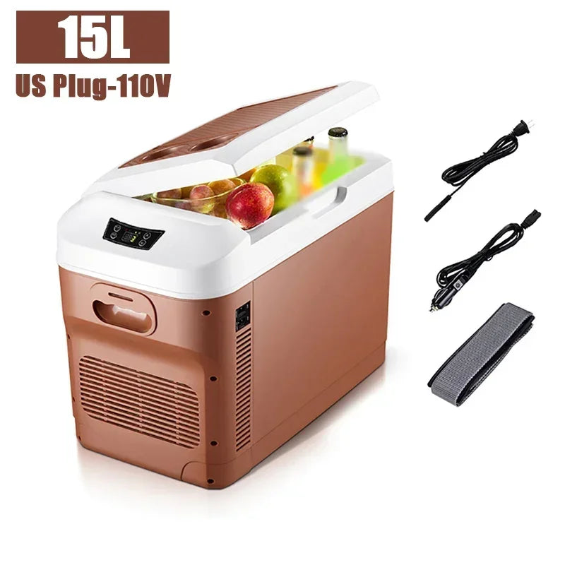 15L, 20L Auto Refrigerator Dual Use Of Car And Home 2025 Summer Outdoor Camping