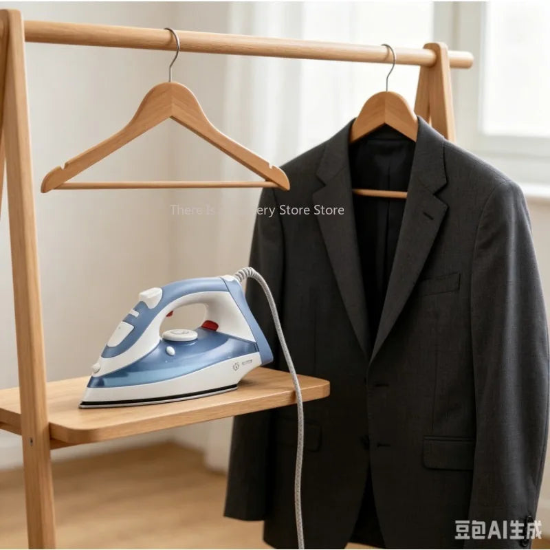 2000W Powerful Steam Iron for Clothes, Adjustable Temperature, Anti-Drip, Self-Cleaning Function, Professional Garment Steamer for Home and Travel