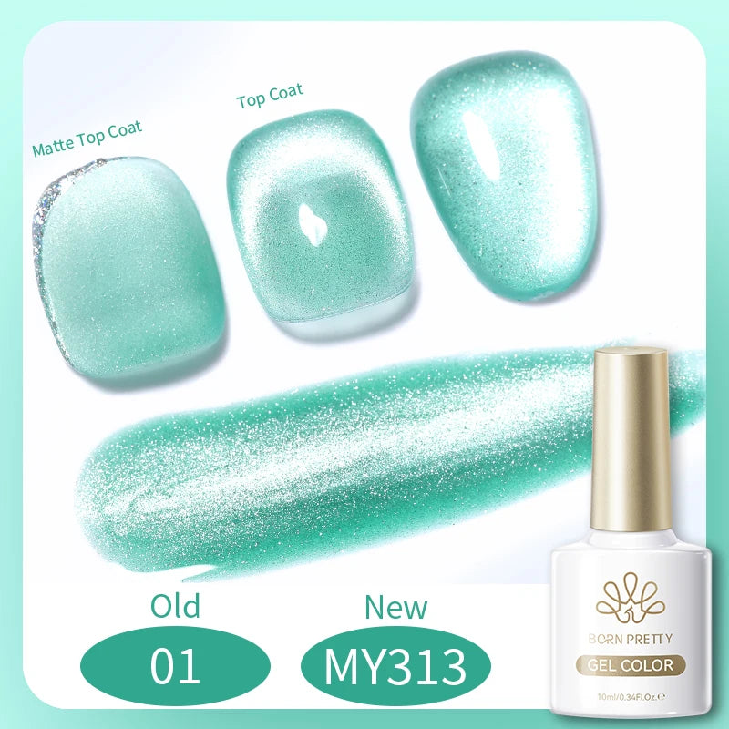 BORN PRETTY 117 Colors Cat Magnetic Gel Nail Polish 10ml