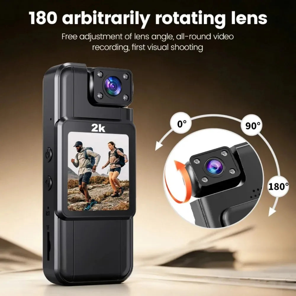 KEBIDUMEI Mini WiFi DV Camera 4K 2K 1080P HD Cam Portable Digital Video Recorder