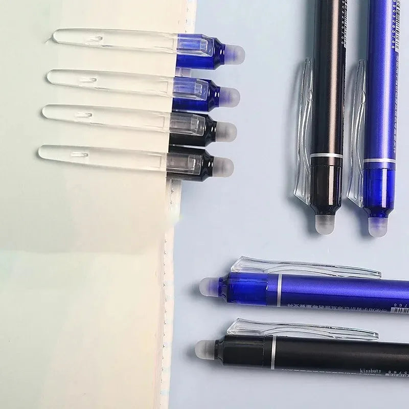 0.5mm Retractable Erasable Gel Pens Set with Refills