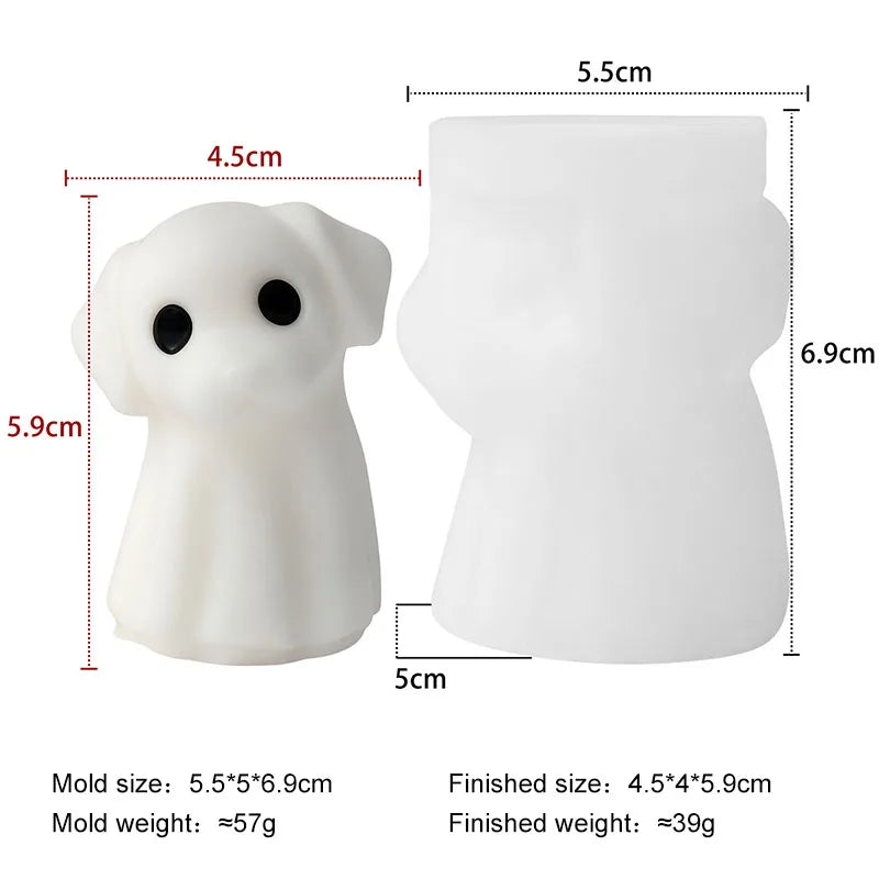 Halloween Animal Spook Aroma Candle Silicone