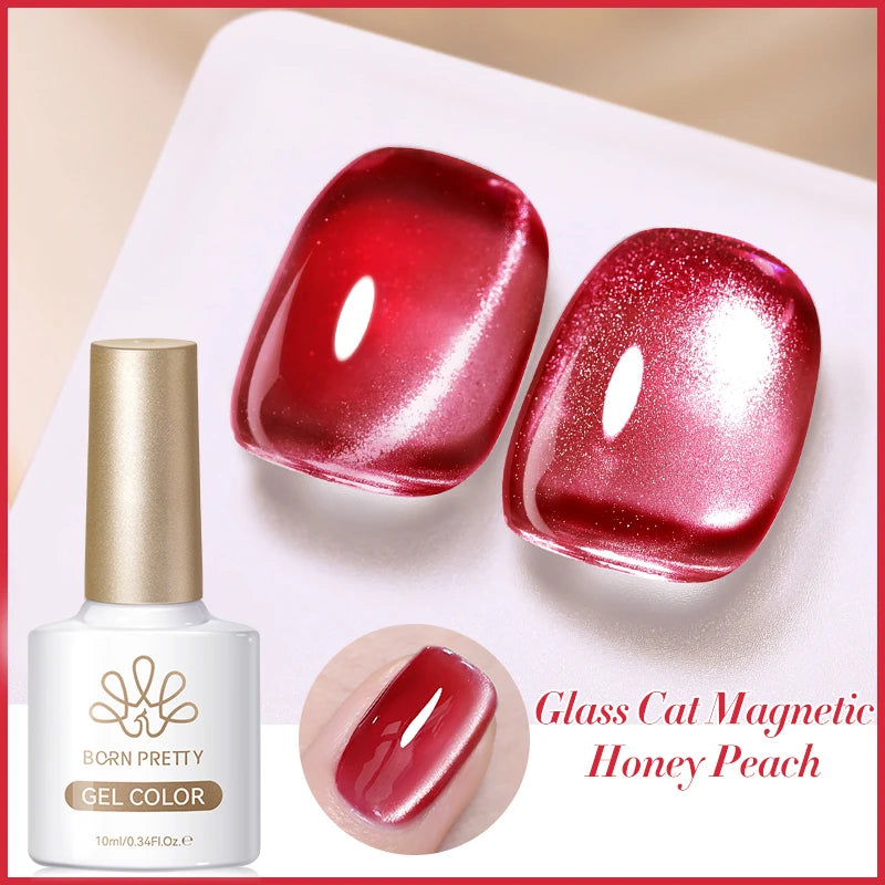 BORN PRETTY 117 Colors Cat Magnetic Gel Nail Polish 10ml