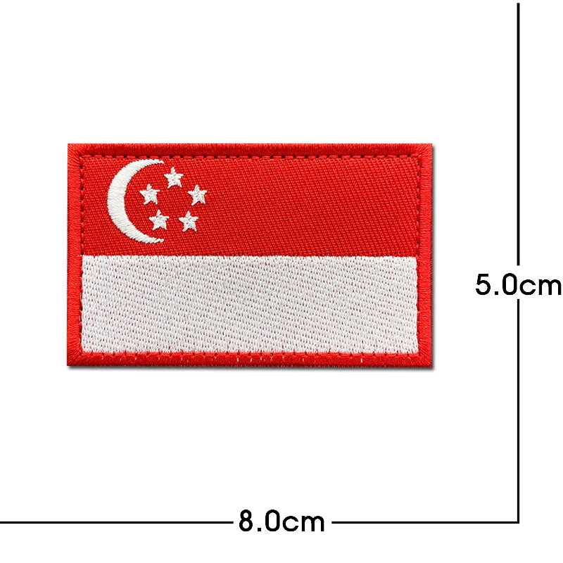 National Flag, Flag Patch