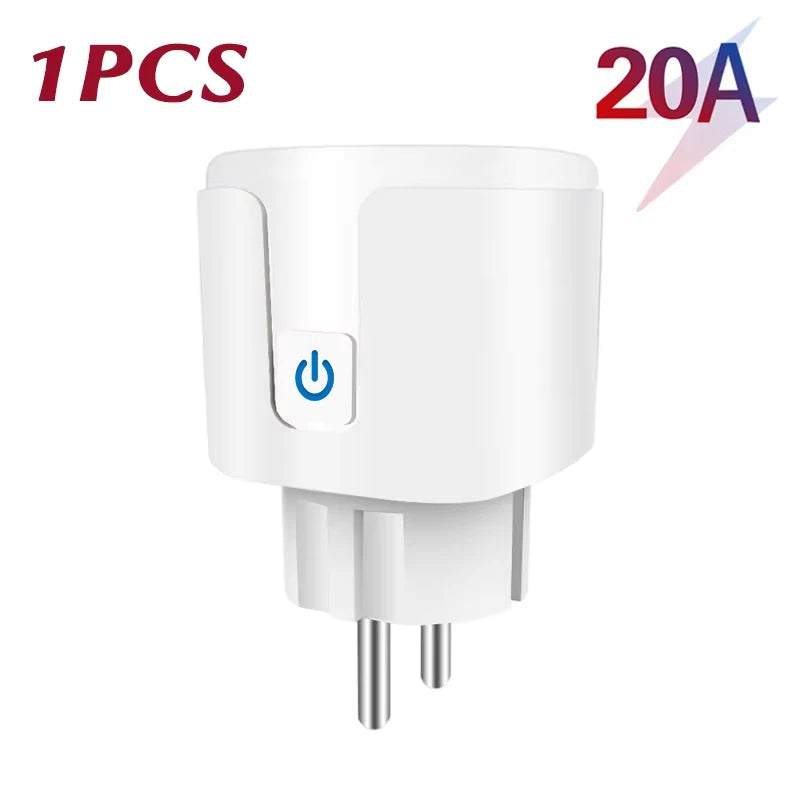 16A/20A Smart Plug WiFi Socket EU With Power Monitor Timing Function