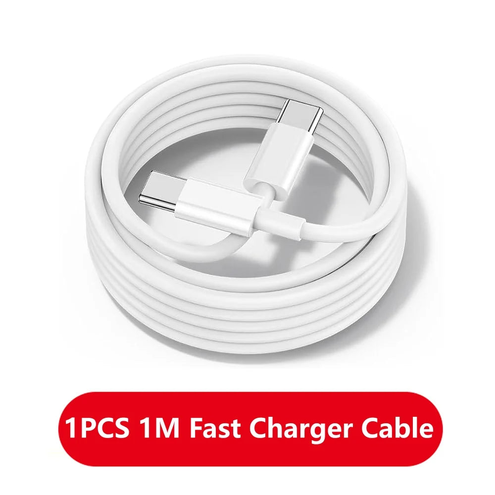1-3PCS USB C Cable to USB C 120W Fast Charging
