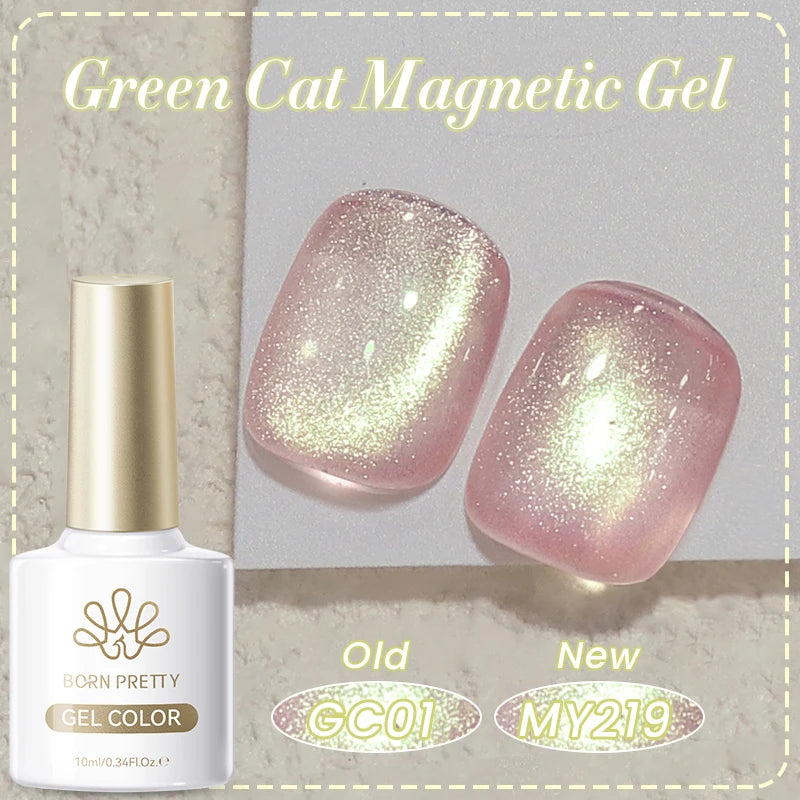 BORN PRETTY 117 Colors Cat Magnetic Gel Nail Polish 10ml