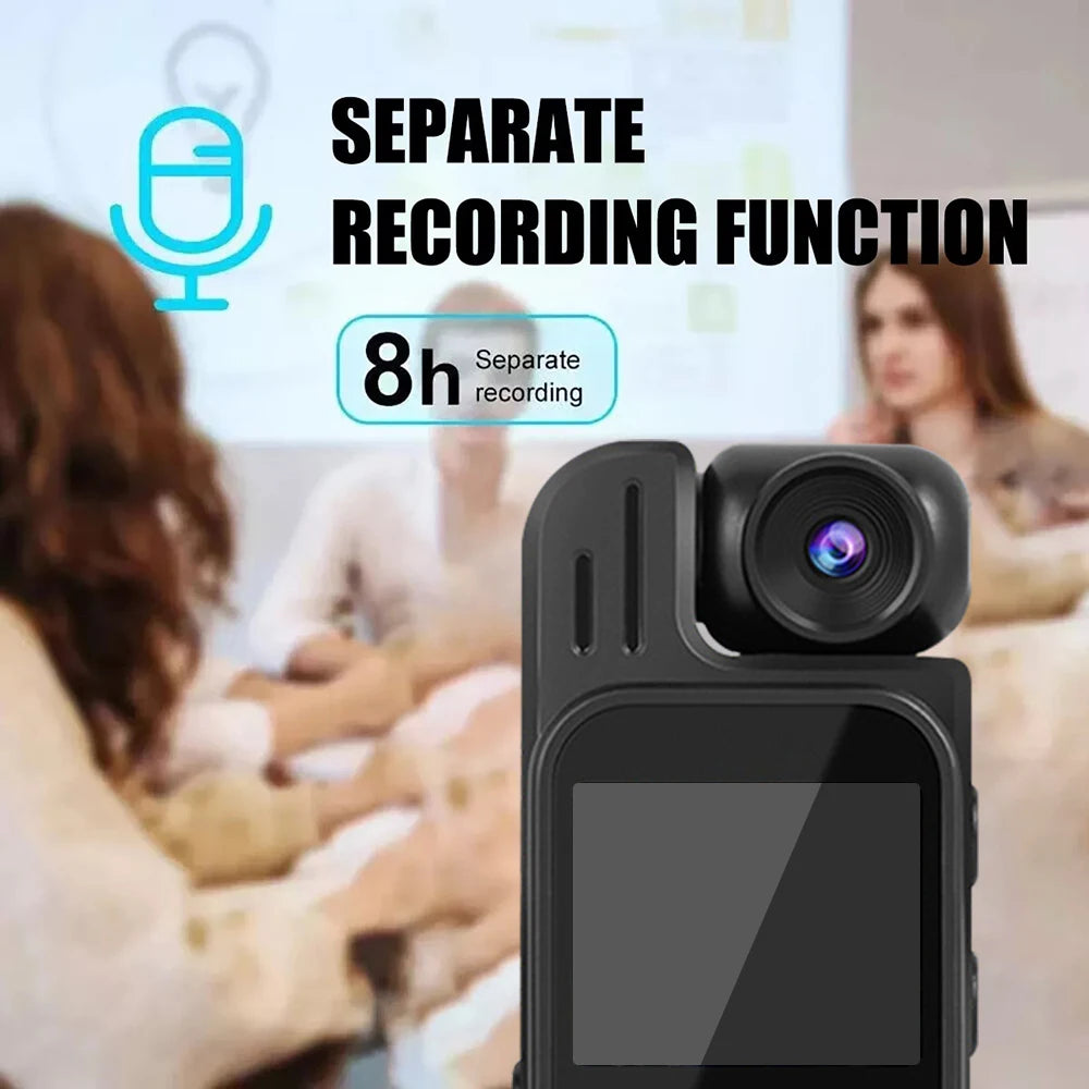 Mini Body Camera 1080P HD Sports Camera Infrared Night Vision