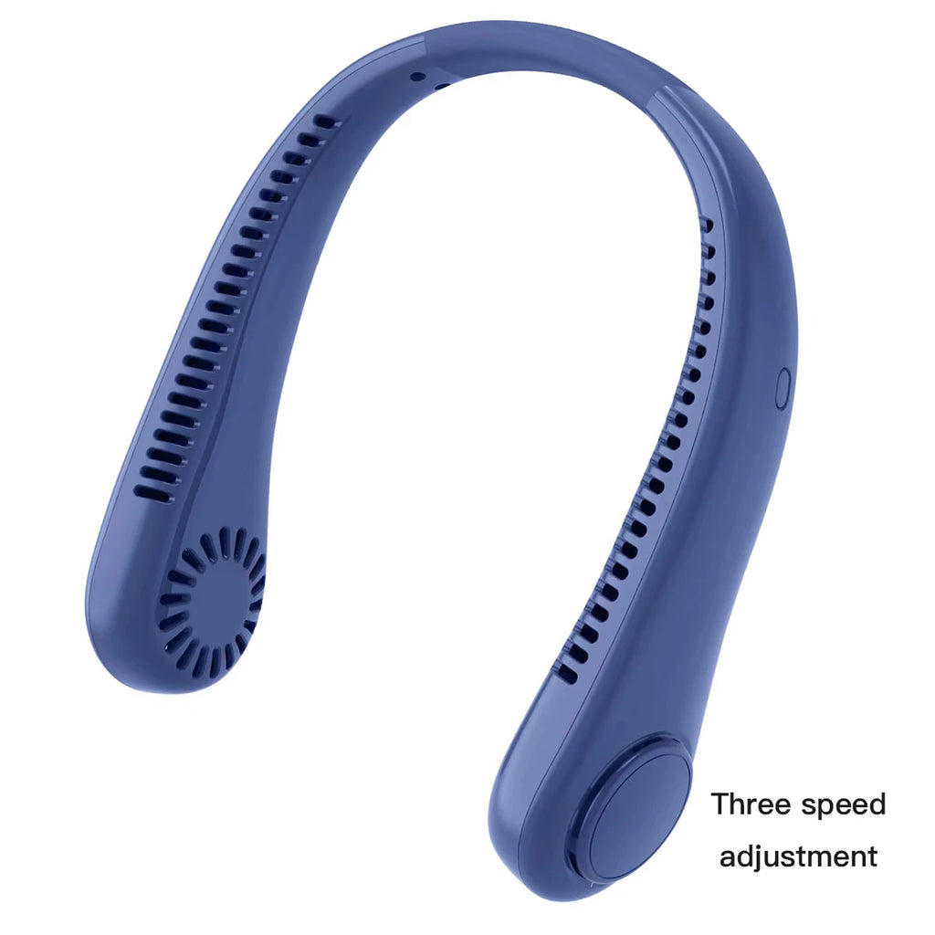 New Summer Portable Mini Hanging Neck Fan Bladeless