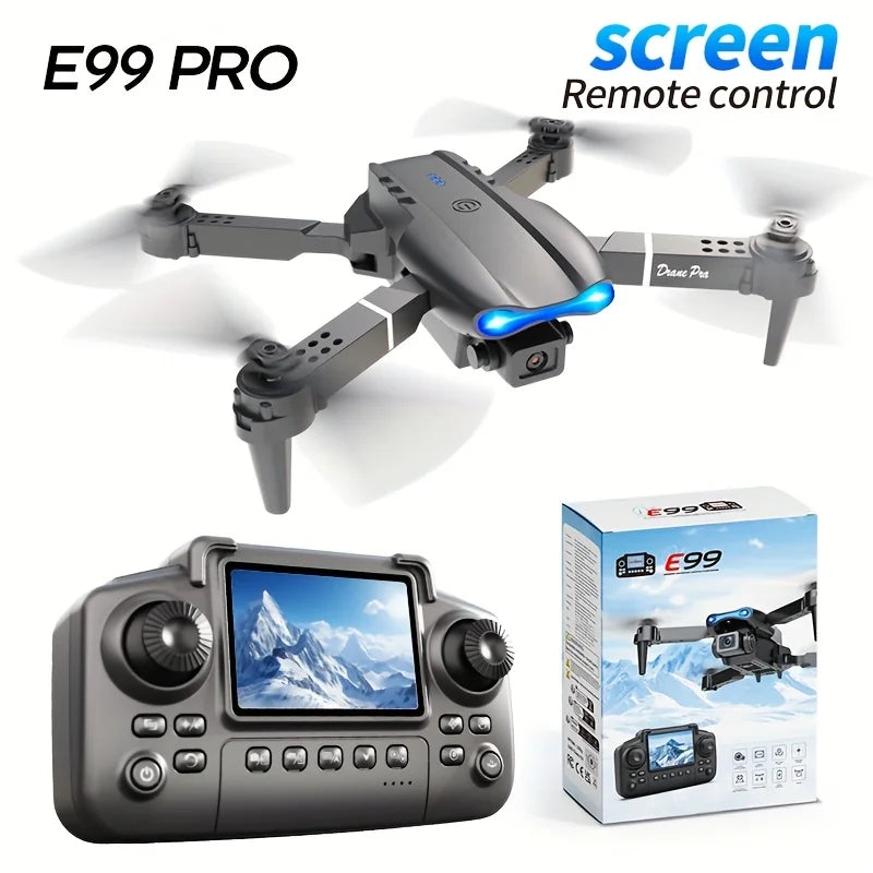 The Upgraded 2026 E99PRO MAX Drone Features Dual 8K Cameras, In-Screen Remote Control, Two Batteries