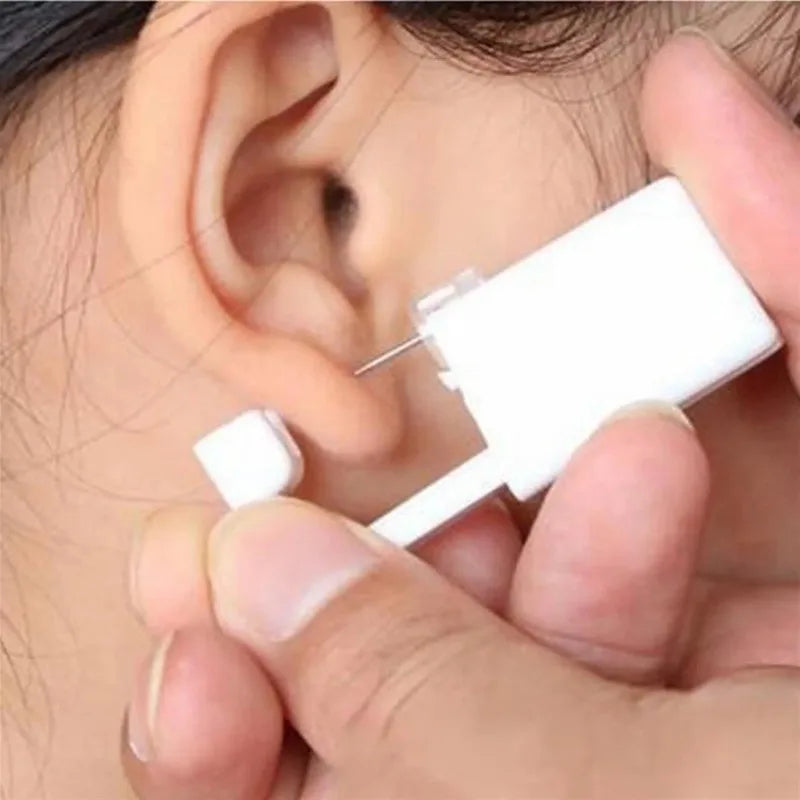 Disposable Sterile Ear Piercing Gun Kit Cartilage Tragus