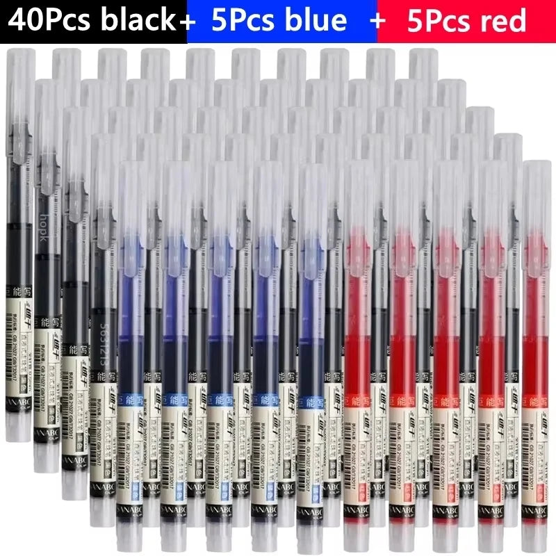 3-102Pcs Straight Liquid Needle Tip Gel Pens