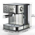 Espresso Machine 20 Bar Professional Compact