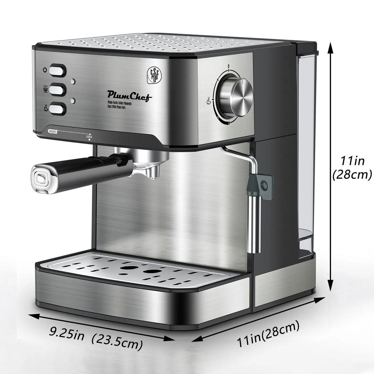 Espresso Machine 20 Bar Professional Compact