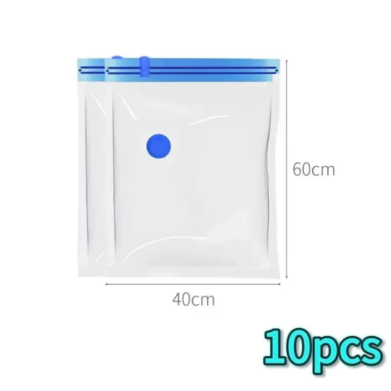 Thickened Vacuum Compression Bag Transparent Quilt Vacuum Bag Storage Bag Household Clothing Storage and Sorting Bag