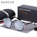 BARCUR Polarized Sunglasses Women Luxury Round Sun Glass for Women Ladies Female Shade Lunette De Soleil Femme