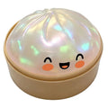 Premium Squishy Steamed Bun Dumpling Toy Slow Rising Glitter Stress Ball Stretchy Decompression Fidget Toy Desk Travel Gift ﻿
