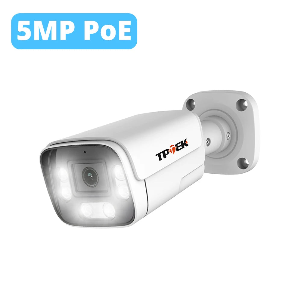 4K 8MP PoE Video Surveillance IP Camera 5MP Two Way Audio Support
