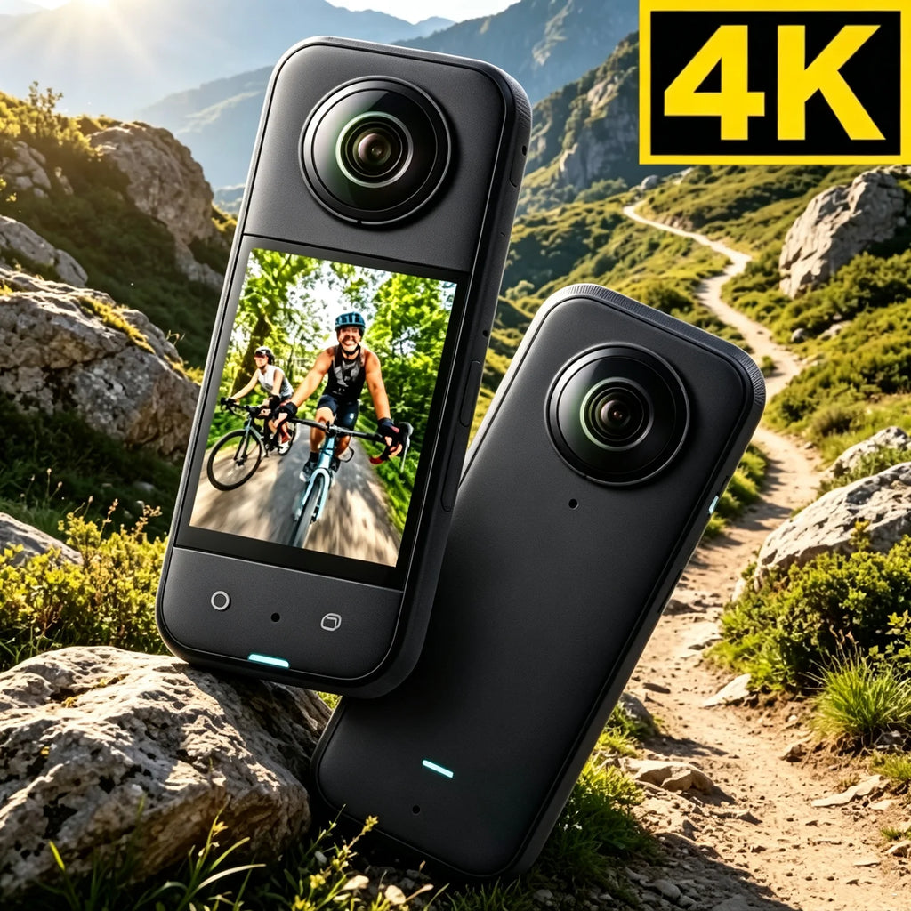 New 360 Active HDR Video Action Camera 4K 2K Single-Lens Camera Waterproof