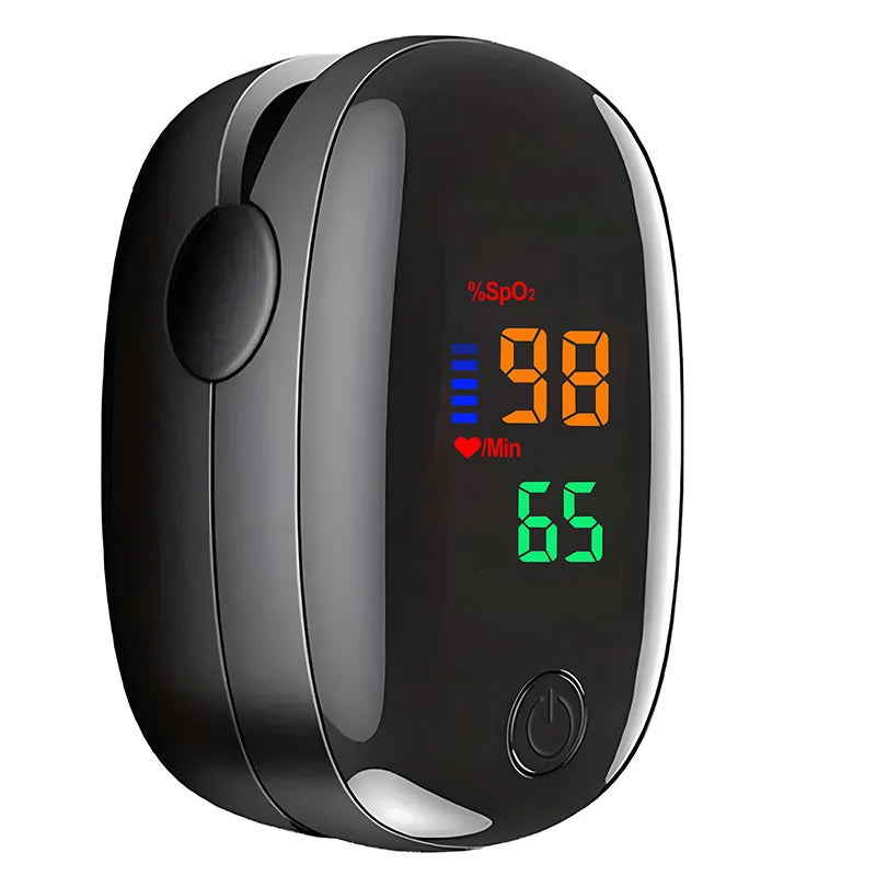 Digital Non-Contact IR Thermometer Fast Measure Light Portable Fingertip Medical Equipment SpO2 PR Monitoring Oximeter Monitor