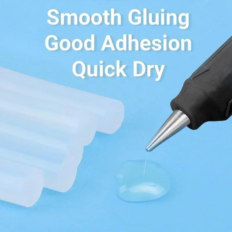 1/100pcs Strong Adhesive Transparent Hot Melt Glue Sticks