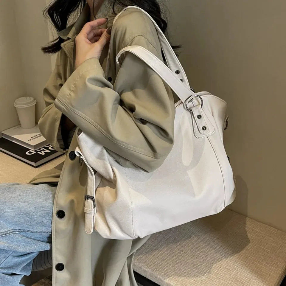 Women's Large Capacity Shoulder Casual Tote Bag Laptop Roomy Handbag