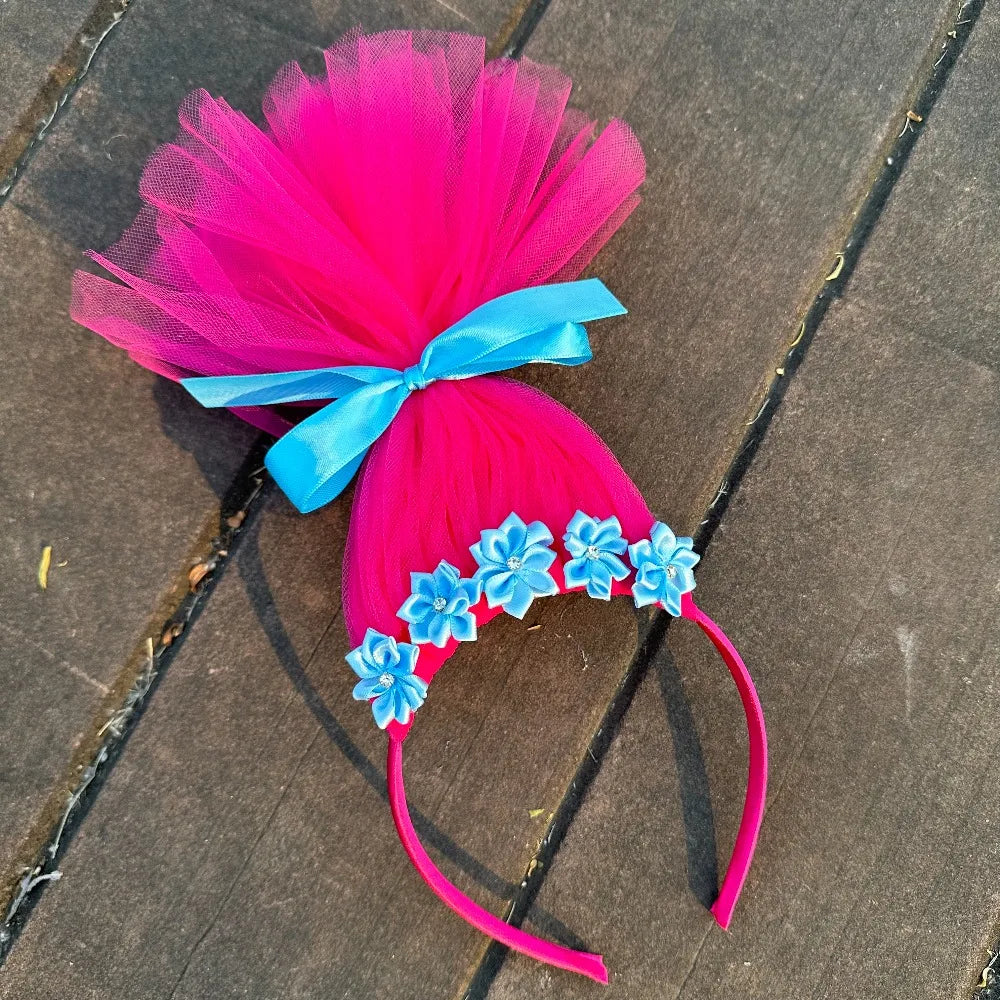Anime Magic Elf Hair Bands Troll Doll Hair Halloween Dress Up
