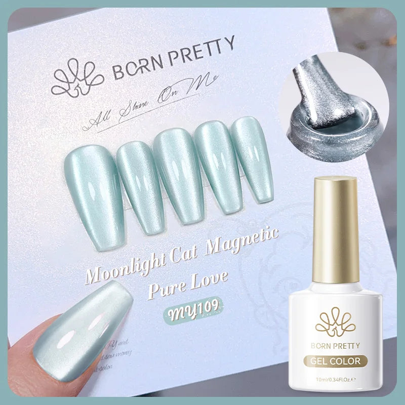 BORN PRETTY 117 Colors Cat Magnetic Gel Nail Polish 10ml