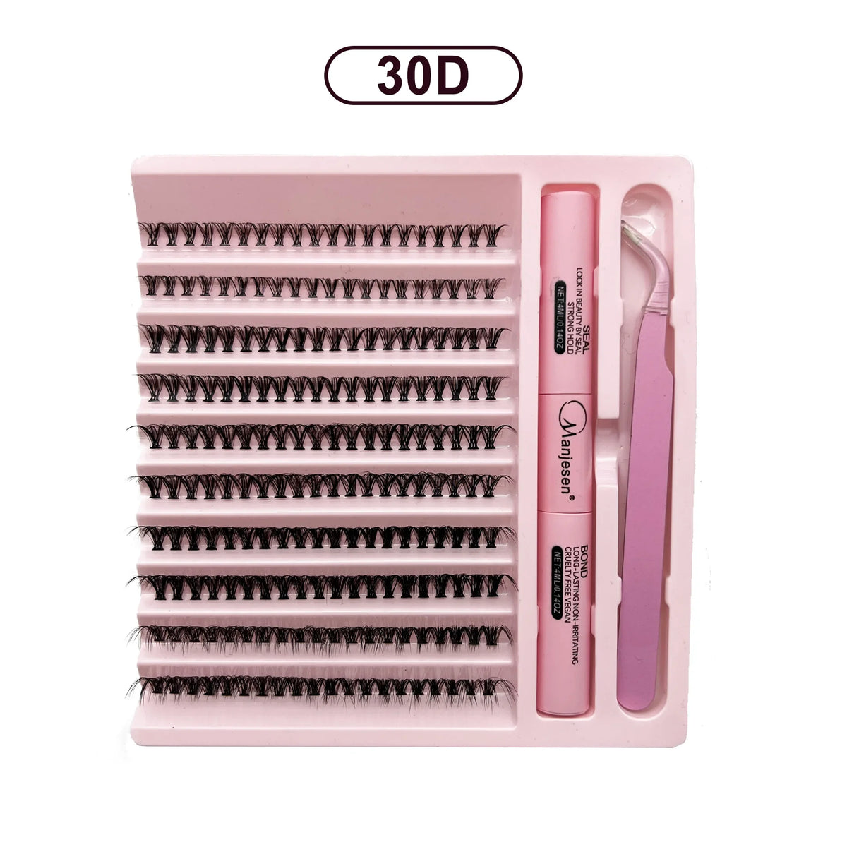DIY Lashes Extension Kit Eyelashes 200 PCS Clusters