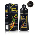 7 Colors 3 In 1 Quick Hair Dye Shampoo Instant Coloring Shampoo Gray White Cover Natural Plant Fast Dye Long Lasting Dye Shampoo