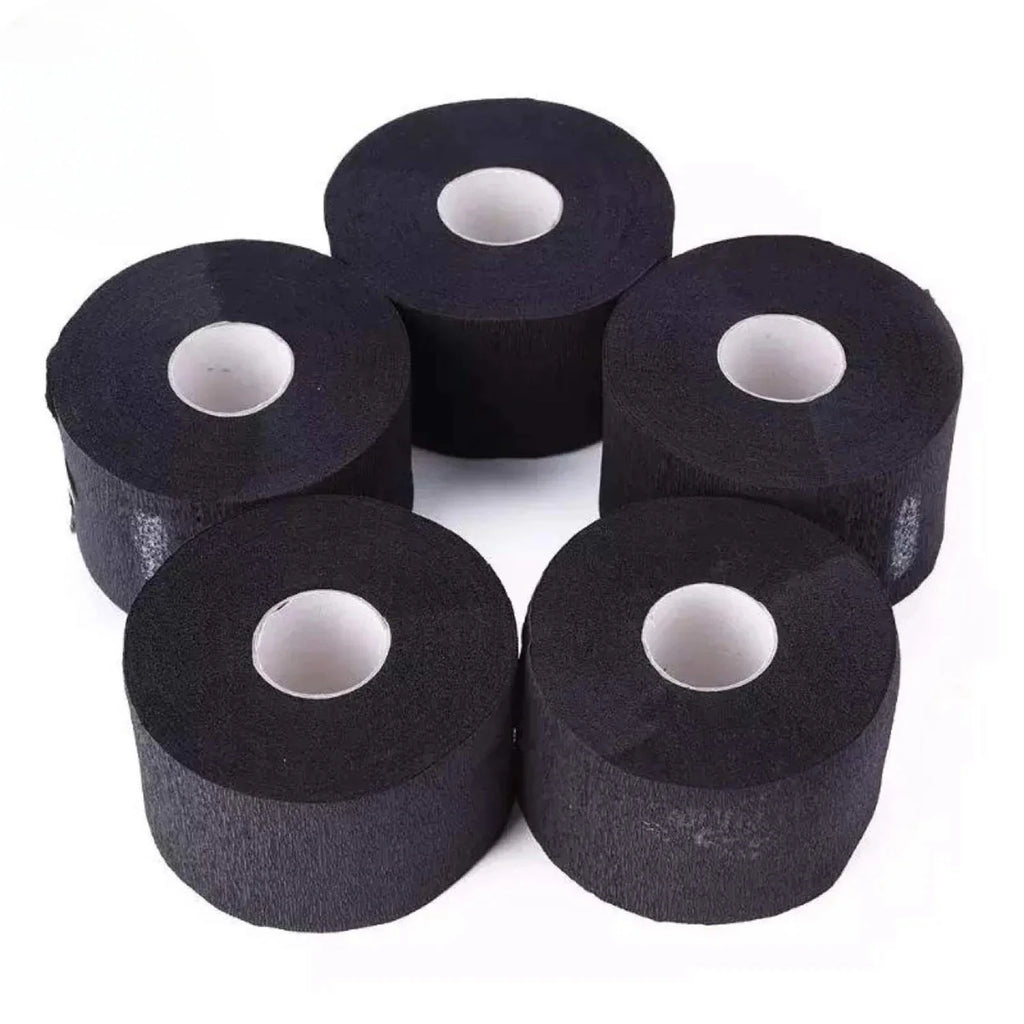Barber Professional Black Neck Paper Barber Disposable Tissue Collar Tapes