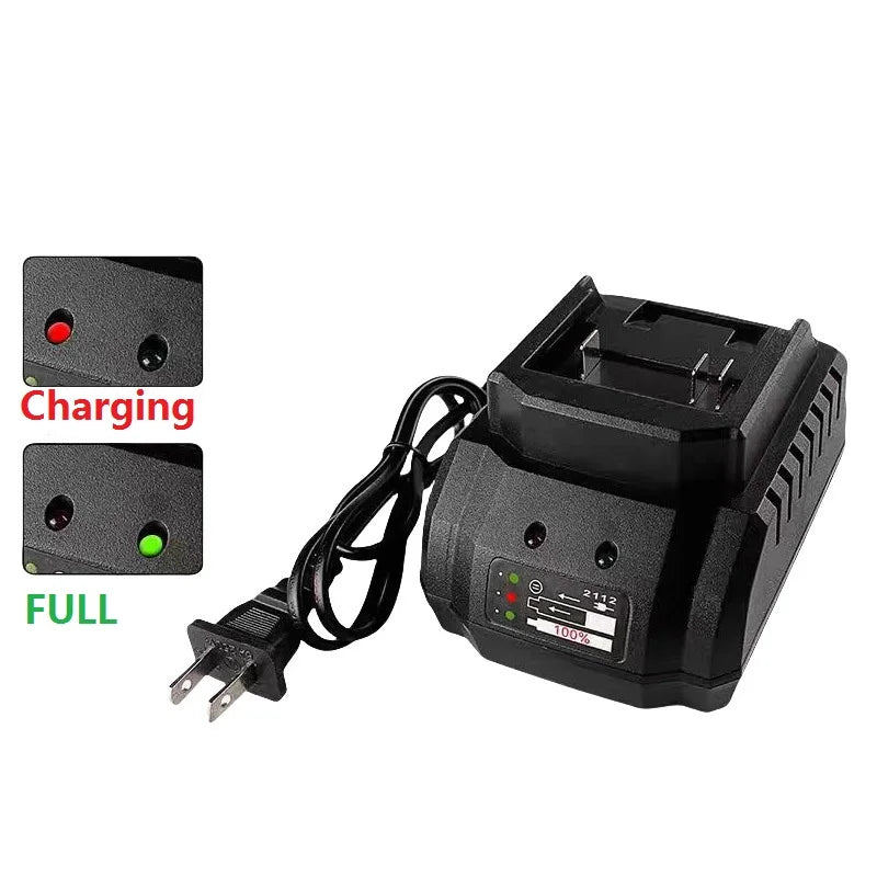 12.6V 21V Lithium Battery Charger 2A for 18V Makita Electric Drill Polishing Machine Lawn Mower Intelligent Power Adapter Plug