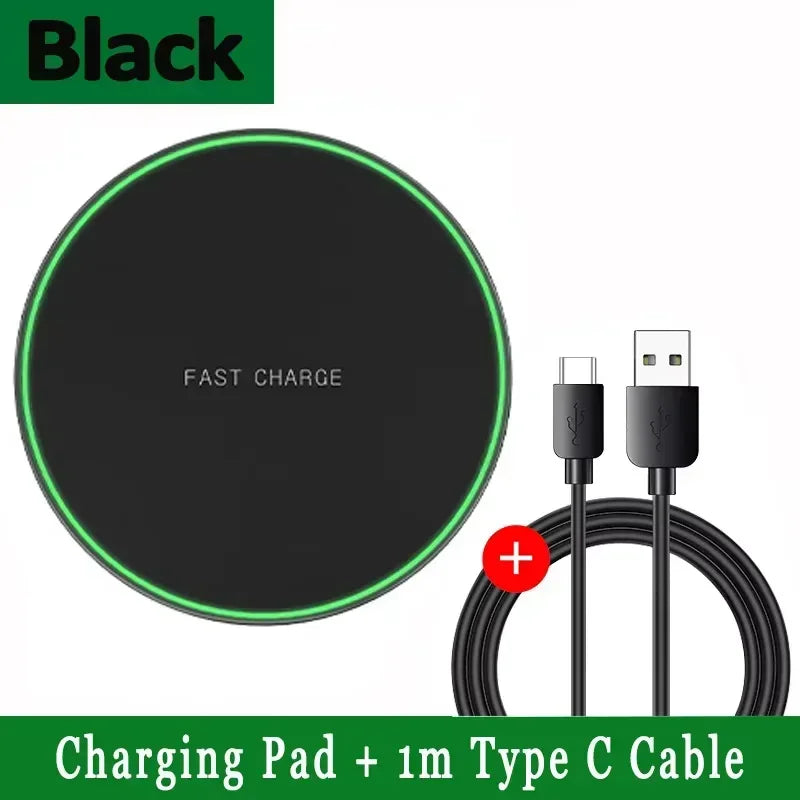 Wireless Charger Pad Induction Fast Wireless Charging Station