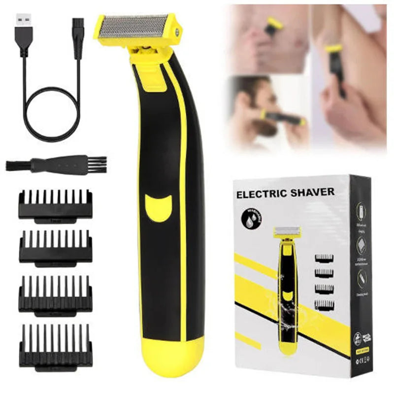 Intimate Haircut Mens Shaver Razor Sensitive Areas Shaving Machine