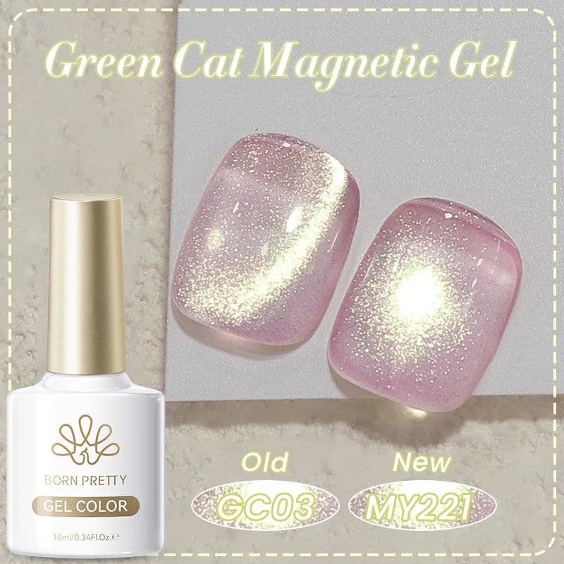 BORN PRETTY 117 Colors Cat Magnetic Gel Nail Polish 10ml