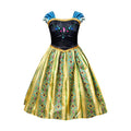 Anna Luxury Coronation Frock Snow Queen Princess Dress