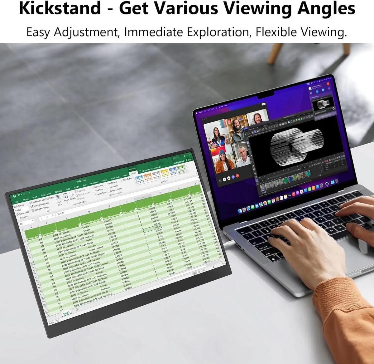 XAITH UCKY 14-inch Touch Portable Monitor
