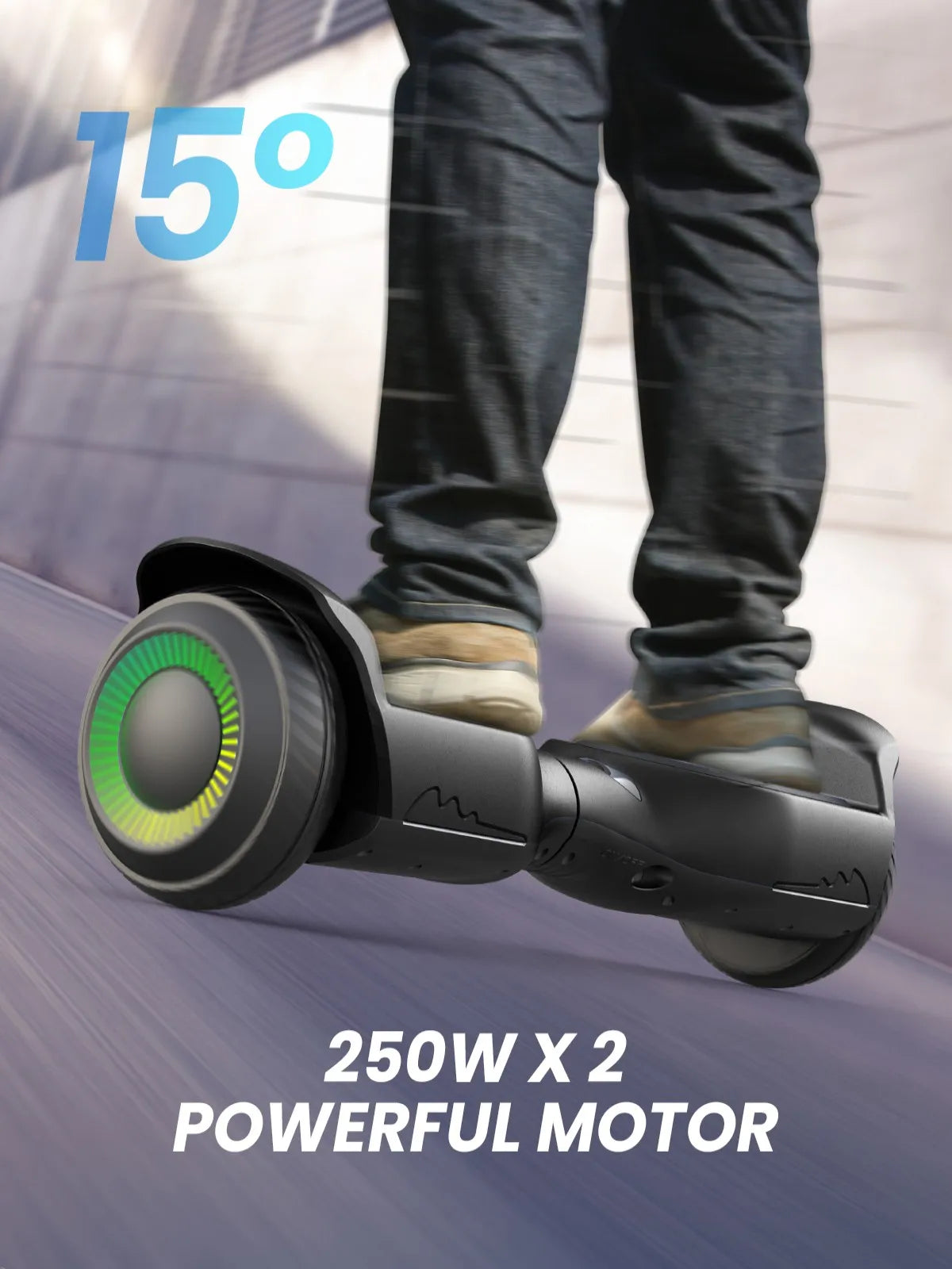 GYROSHOES Kids Hoverboard 6.5'' All Terrain UL 2272 Certified, Self Balancing Scooter