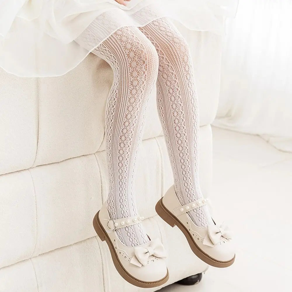 Nylon Mesh Pantyhose New Fashion Elasticity Soft Hosiery Girl Gift Summer Socks Children