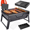 TOURIST charcoal grill 35x27 cm-Camping, Portable, Folding
