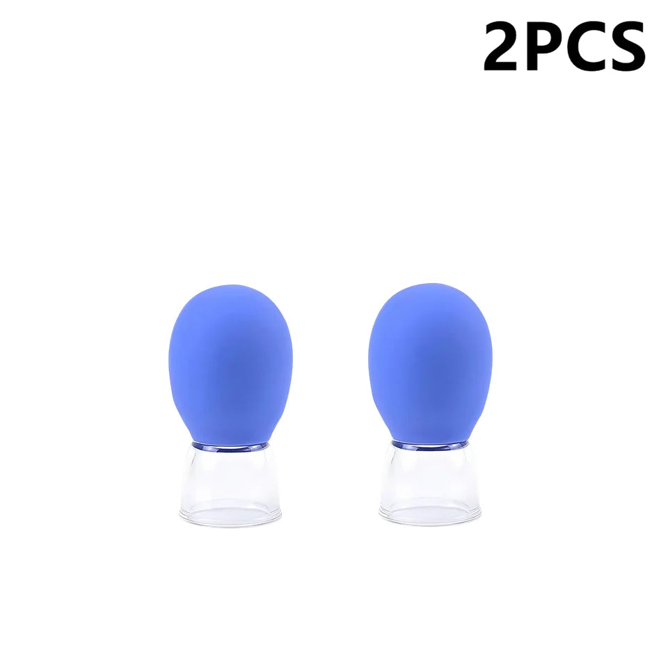 2/10Pcs Facial Cupping Machine Vacuum